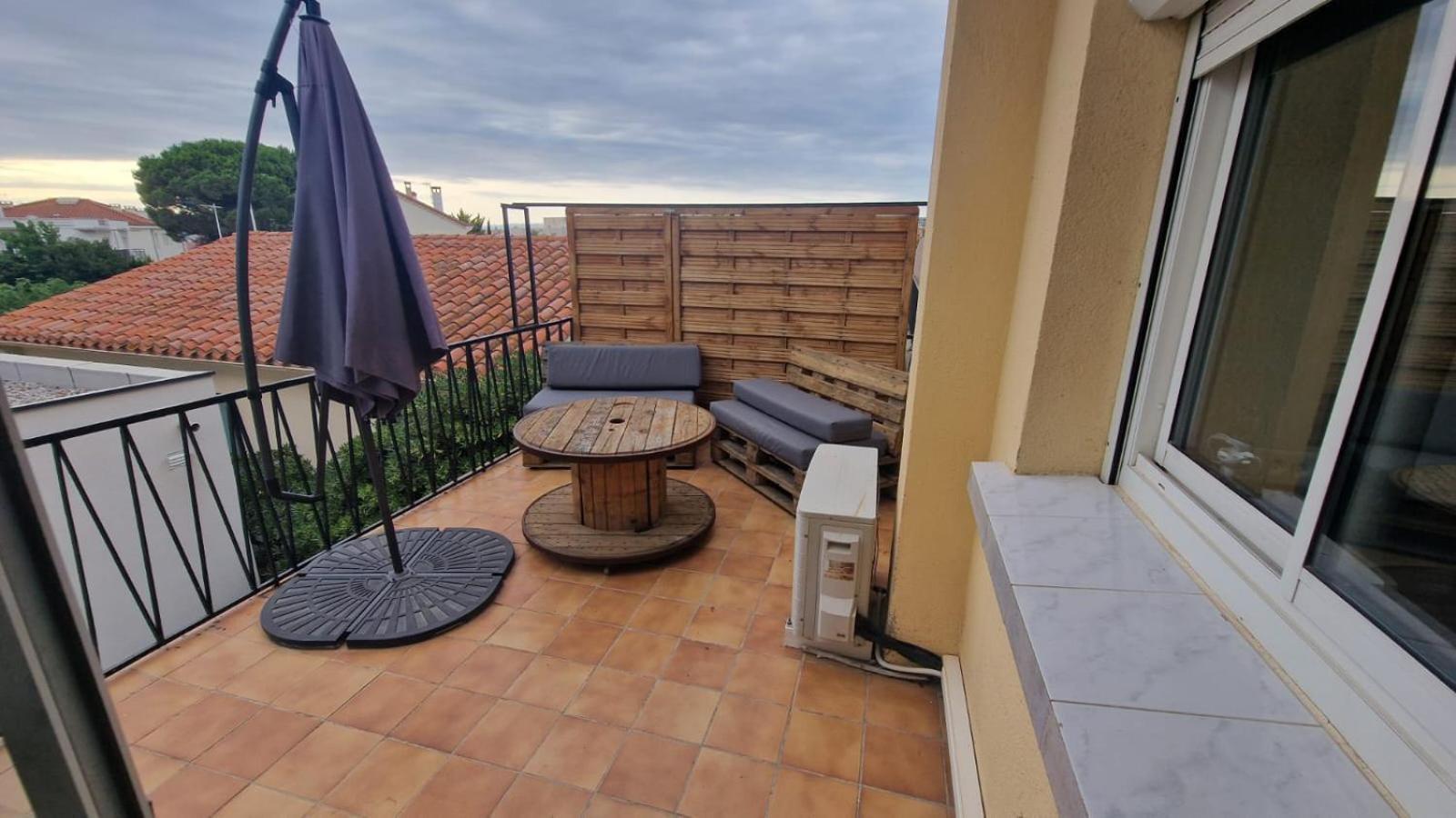 Appartement En Bord De Plage - A 50 M De La Mer Canet-en-Roussillon Kültér fotó